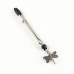 Затискач для клітора Art of Sex - Clit Clamp Silver Pearl - Фото №1