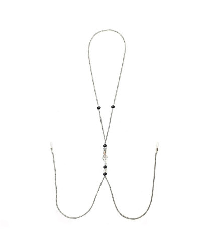 Прикраса для сосків Art of Sex - Nipple Clamps Arrow, колір чорний - Фото №1