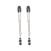Затискач для сосків Art of Sex - Nipple Clamps Lovely Black - Фото №2