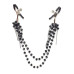 Затискач для сосків Art of Sex - Nipple clamps Sexy Jewelry Black - Фото №1
