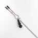 Затискач для сосків та клітора Art of Sex - Nipple and clit clamps Black Pearl - Фото №3