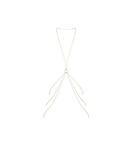 Ланцюжок для тіла Bijoux Indiscrets Magnifique 8 Body Chain - Gold, прикраса для тіла - Фото №1