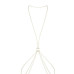 Ланцюжок для тіла Bijoux Indiscrets Magnifique 8 Body Chain - Gold, прикраса для тіла - Фото №2