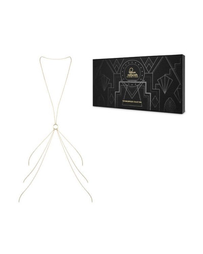 Ланцюжок для тіла Bijoux Indiscrets Magnifique 8 Body Chain - Gold, прикраса для тіла - Фото №4