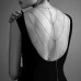 Ланцюжок для спини Bijoux Indiscrets Magnifique Back and Cleavage Chain - Silver, прикраса для тіла - Фото №5