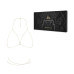 Ланцюжок портупея Bijoux Indiscrets Magnifique Bra Chain - Gold, прикраса на тіло - Фото №4