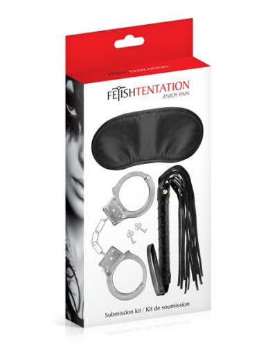 Набір BDSM-аксесуарів Fetish Tentation Submission Kit - Фото №2