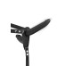 Двойной страпон с вибрацией Fetish Tentation Vibrating Strap-On with Double Dildo Black - Фото №1