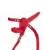 Двойной страпон Fetish Tentation Strap-On with Double Dildo Red - Фото №3