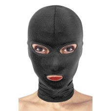 Капюшон для БДСМ с открытыми глазами и ртом Fetish Tentation Open Mouth and Eyes Hood