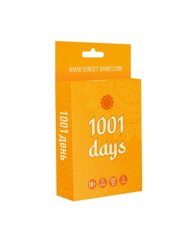 Еротична гра для пар «1001 Days» (UA, ENG, RU) - Фото №1