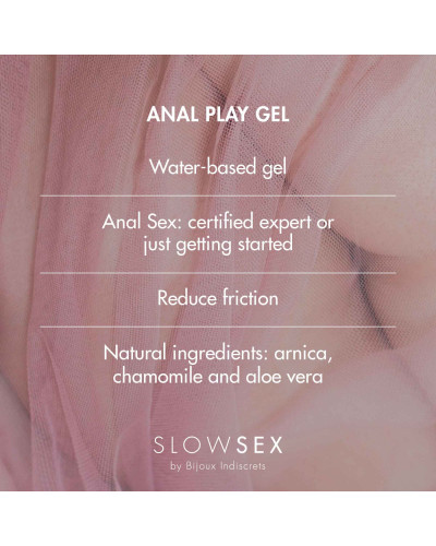 Анальний гель-змазка Bijoux Indiscrets Slow Sex Anal play gel - Фото №4