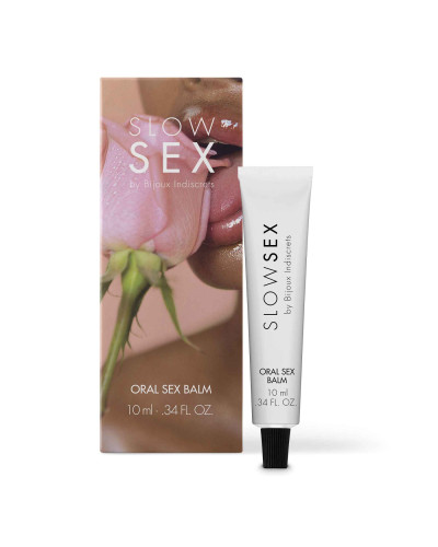 Стимулювальний бальзам для мінету Bijoux Indiscrets Slow Sex Oral sex balm - Фото №1