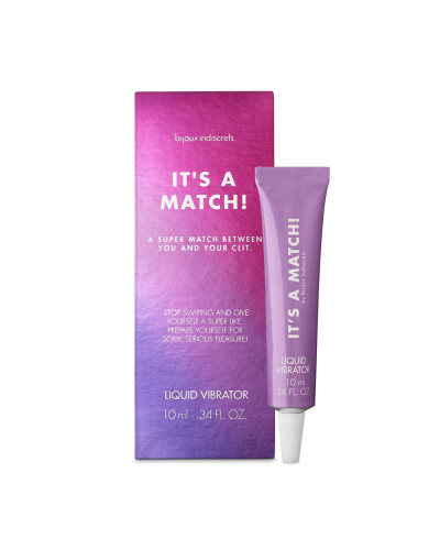 Рідкий вібратор Bijoux Indiscrets Clitherapy Liquid Vibrator – IT'S A MATCH - Фото №2