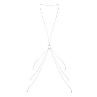 Цепочка для тела Bijoux Indiscrets Magnifique 8 Body Chain — Silver