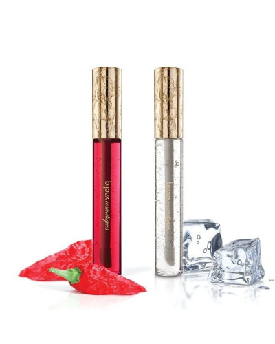 Набір блисків для сосків Bijoux Indiscrets Kissable Nip Gloss DUET (2×13 мл) - Фото №1