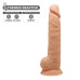 Фаллоимитатор реалистичный SilexD Arnold Flesh (MODEL 5 size 10in), двухслойный, силикон+Silexpan, д - Фото №2