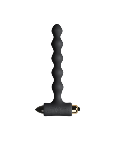 Анальний вібратор Rocks Off Petite Sensations — Pearls Black - Фото №1