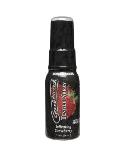Спрей для минета Doc Johnson GoodHead Tingle Spray – Strawberry (29 мл) со стимулирующим эффектом - Фото №1