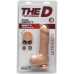 Фалоімітатор Doc Johnson The D - Uncut D - 7 Inch With Balls ULTRASKYN, діаметр 4,5 см, необрізаний - Фото №2