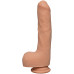 Фаллоимитатор Doc Johnson The D - Uncut D - 9 Inch With Balls ULTRASKYN, диаметр 4,5см, необрезанный - Фото №1
