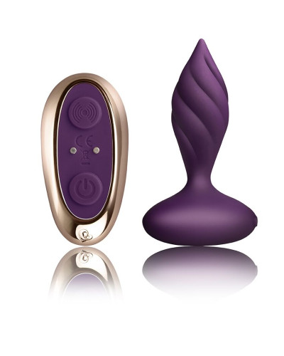 Анальная вибропробка Rocks Off Petite Sensations – Desire Purple - Фото №1