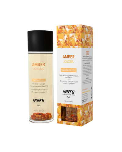 Розпродаж!!! Масажна олія EXSENS Amber Jojoba (гармонізує, з бурштином) 100мл (термін 07.2025) - Фото №1