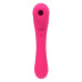 Вібратор та вакуумний кліторальний стимулятор 2-в-1 Alive Quiver Magenta Pink оновлена ​​модель - Фото №2