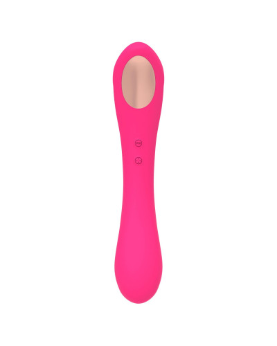 Вібратор та вакуумний кліторальний стимулятор 2-в-1 Alive Quiver Magenta Pink оновлена ​​модель - Фото №4