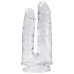 Прозорий фалоімітатор Alive Imperium Jelly Dildo для подвійного проникнення - Фото №1