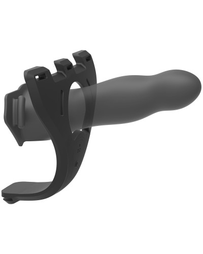 Страпон унісекс Doc Johnson Body Extensions – Be Aroused, вібрація, пульт керування, порожня насадка - Фото №3