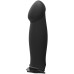 Страпон унісекс Doc Johnson Body Extensions – Be Risque, вібрація, пульт керування, порожня насадка - Фото №2