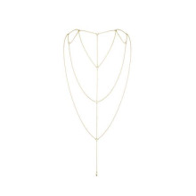 Ланцюжок для спини Bijoux Indiscrets Magnifique Back and Cleavage Chain - Gold, прикраса для тіла