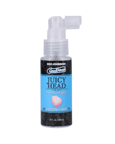 Зволожувальний спрей оральний Doc Johnson GoodHead – Juicy Head Dry Mouth Spray – Cotton Candy 59мл - Фото №1