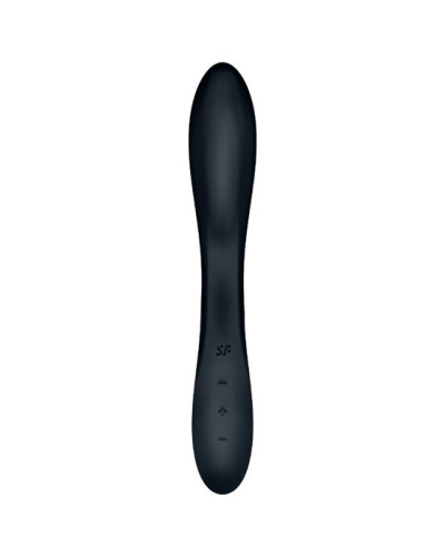 Вібратор із перлинною стимуляцією точки G Satisfyer Rrrolling Explosion Black - Фото №4