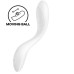 Вібратор із перлинною стимуляцією точки G Satisfyer Rrrolling Pleasure White - Фото №1
