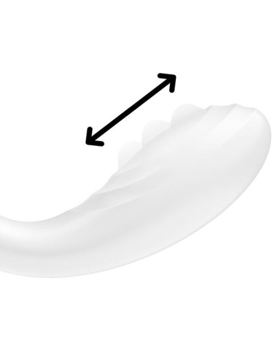 Вібратор із перлинною стимуляцією точки G Satisfyer Rrrolling Pleasure White - Фото №2