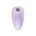 Вакуумный клиторальный стимулятор с вибрацией Satisfyer Pearl Diver Violet - Фото №4