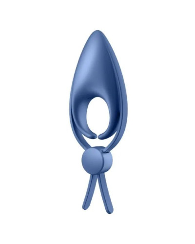 Эрекционное виброкольцо лассо с регулировкой размера Satisfyer Sniper Blue - Фото №2