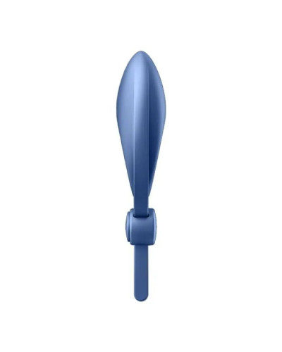 Эрекционное виброкольцо лассо с регулировкой размера Satisfyer Sniper Blue - Фото №3