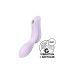 Вакуумный стимулятор с вибрацией Satisfyer Curvy Trinity 2 Violet - Фото №1