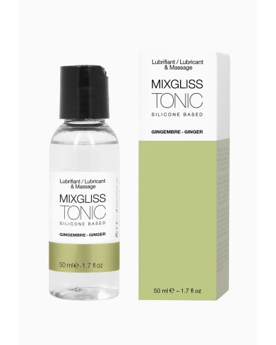 Лубрикант на силіконовій основі MixGliss TONIC - GINGEMBRE (50 мл) з ароматом імбиру - Фото №1