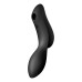 Вакуумный стимулятор с вибрацией Satisfyer Curvy Trinity 2 Black - Фото №2