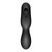 Вакуумный стимулятор с вибрацией Satisfyer Curvy Trinity 2 Black - Фото №4