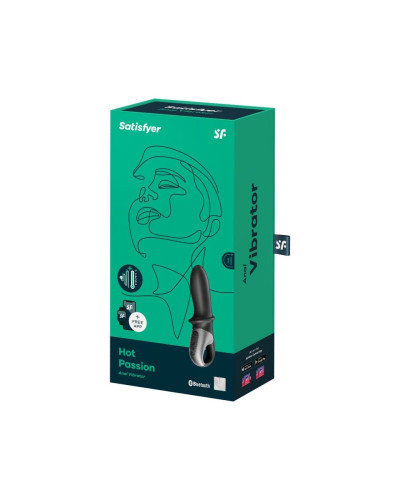 Анальний смарт-вібратор з підігрівом Satisfyer Hot Passion - Фото №4