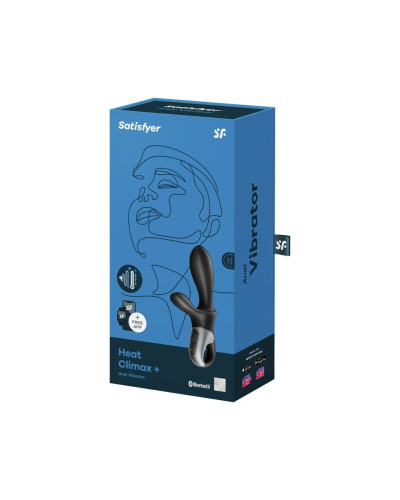 Універсальний смарт-вібратор з підігрівом Satisfyer Heat Climax + - Фото №4