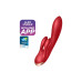 Смарт вібратор кролик із подвійним відростком Satisfyer Double Flex Red - Фото №1