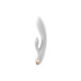 Смарт вибратор-кролик с двойным отростком Satisfyer Double Flex White - Фото №2