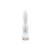 Смарт вибратор-кролик с двойным отростком Satisfyer Double Flex White - Фото №3