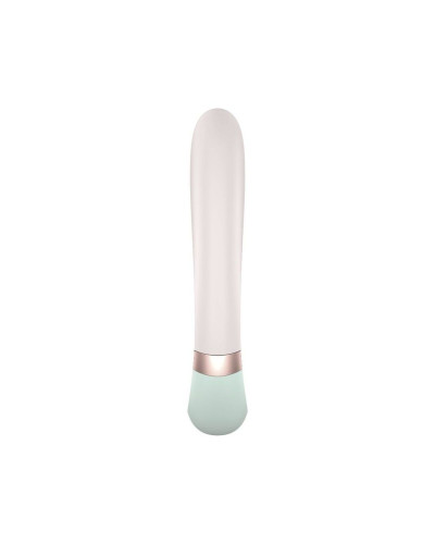 Смарт вибратор-кролик с подогревом Satisfyer Heat Wave Mint - Фото №2